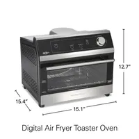 Hamilton Beach Digital Air Fryer 6 Slice Toaster Oven