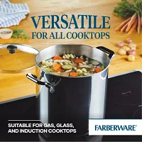 Farberware® Classic Series 11-qt. Stainless Steel Stock Pot with Lid