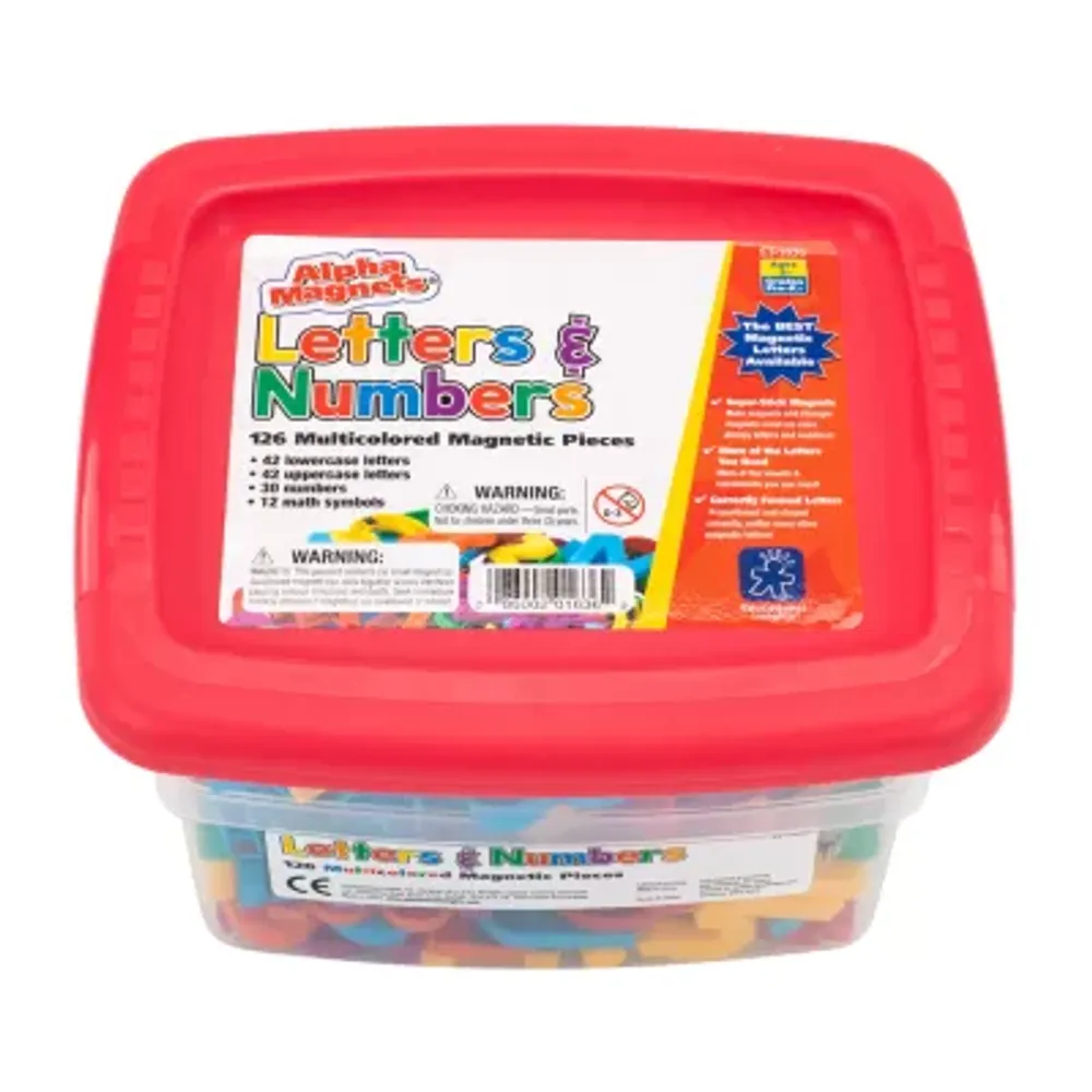  Learning Resources Educational Insights MathMagnet Jumbo  Multi Colored Magnet