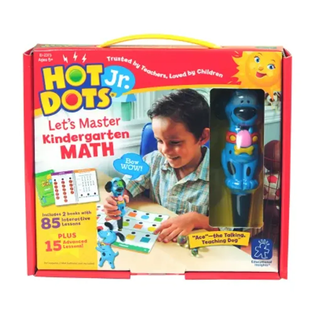 Educational Insights Hot Dots® Jr. Let'S Master Kindergarten Set With Ace Pen