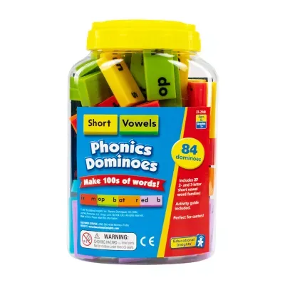 Educational Insights Phonics Dominoes — Short Vowels