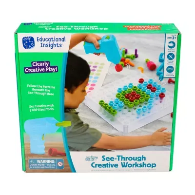 Educational Insights Design & Drill® See-Through Creative Workshop Discovery Toys