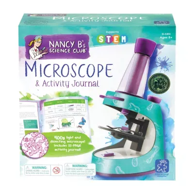 Educational Insights Nancy B'S Science Club® Microscope & Activity Journal Discovery Toy