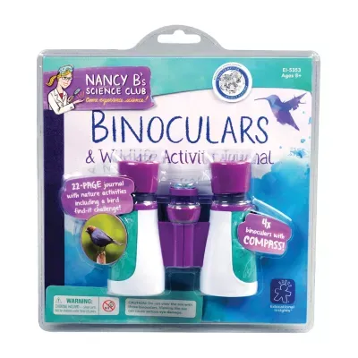 Educational Insights Nancy B'S Science Club® Binoculars & Wildlife Activity Journal