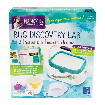 Educational Insights Nancy B'S Science Club® Bug Discovery Lab & Incredible Insects Journal Discovery Toy
