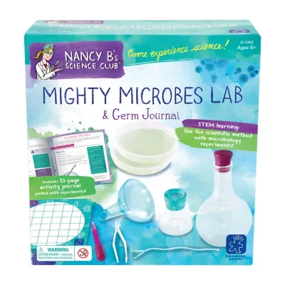 Educational Insights Nancy B'S Science Club®  Mighty Microbes Lab & Germ Journal Discovery Toy