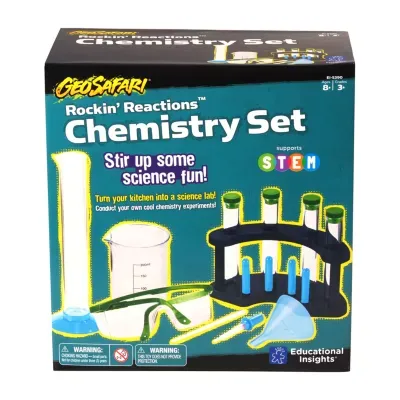 Educational Insights Geosafari® Rockin' Reactions™ Chemistry Set Discovery Toys