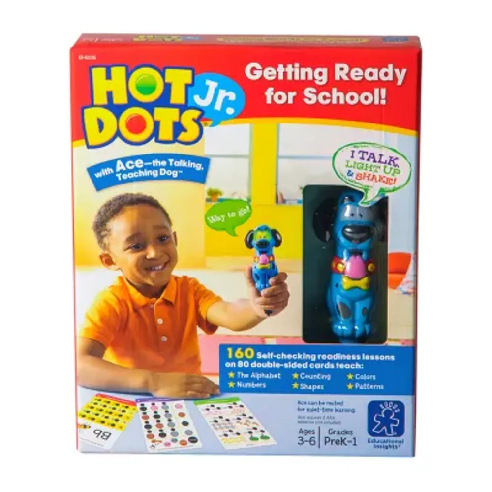 Educational Insights Hot Dots® Jr. Getting Ready For School! Set With Ace Pen