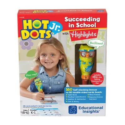 Educational Insights Hot Dots® Jr. Succeeding In School Set With Highlights™
