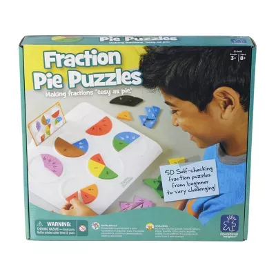 Educational Insights Fraction Pie Puzzles