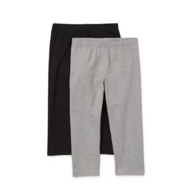 Thereabouts Little & Big Girls Capri Leggings, Color: Black - JCPenney