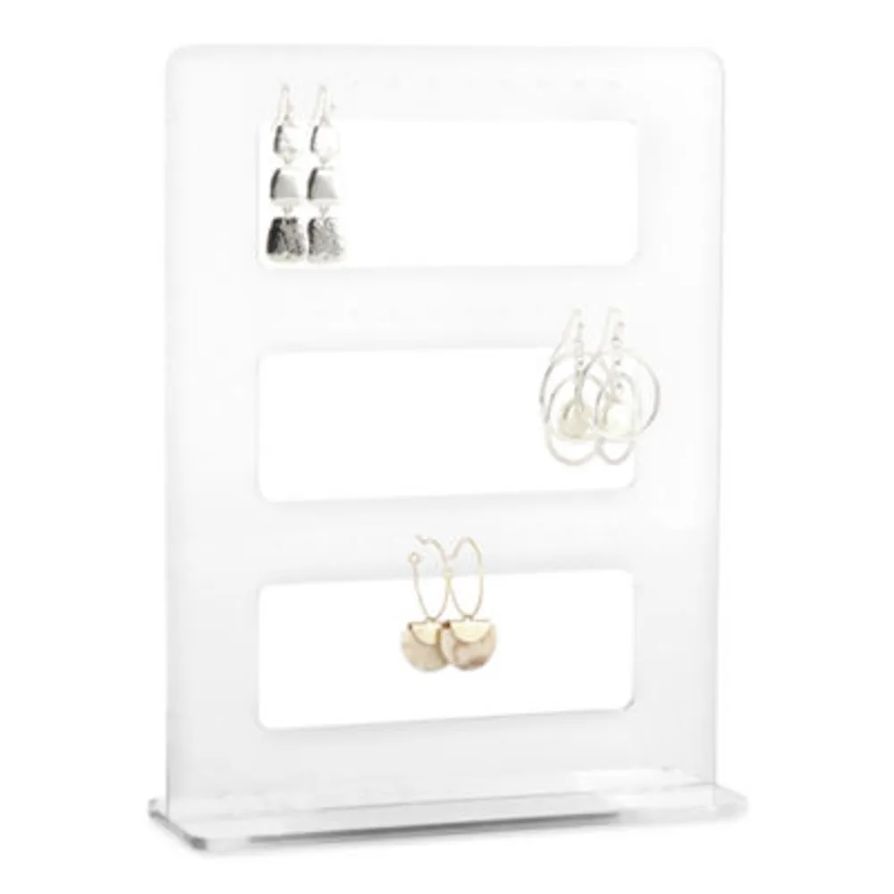 Home Expressions Acrylic Earring Jewelry Organizers