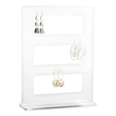 Home Expressions Acrylic Earring Jewelry Organizer
