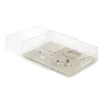 Home Expressions Acrylic Stackable Drawer Jewelry Organizers