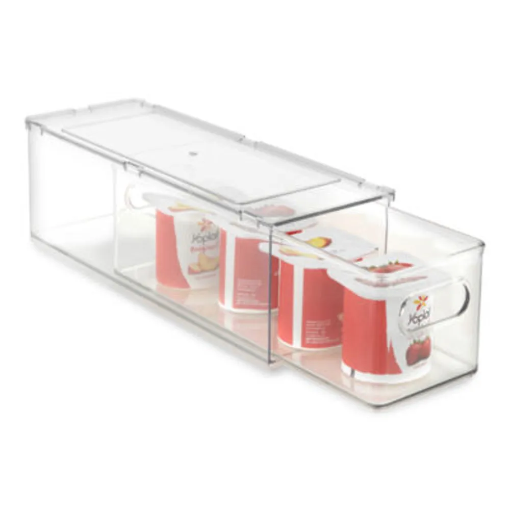 Home Expressions Stackable Storage Bin, Color: Clear - JCPenney
