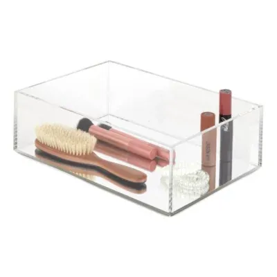 Home Expressions Acylic Makeup Organizer with Mirror Base
