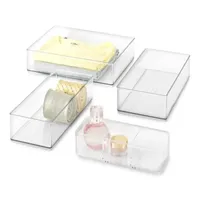 Home Expressions 3-Compartment Makeup Organizer