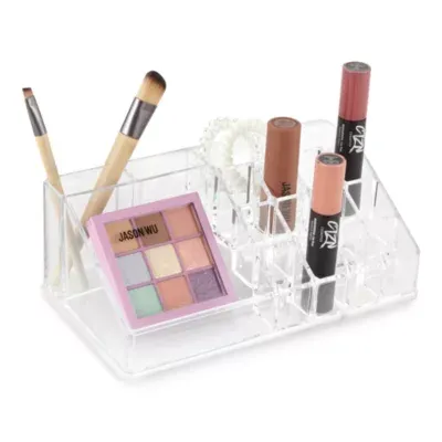 Home Expressions 16 Compartment Acrylic Makeup Organizer