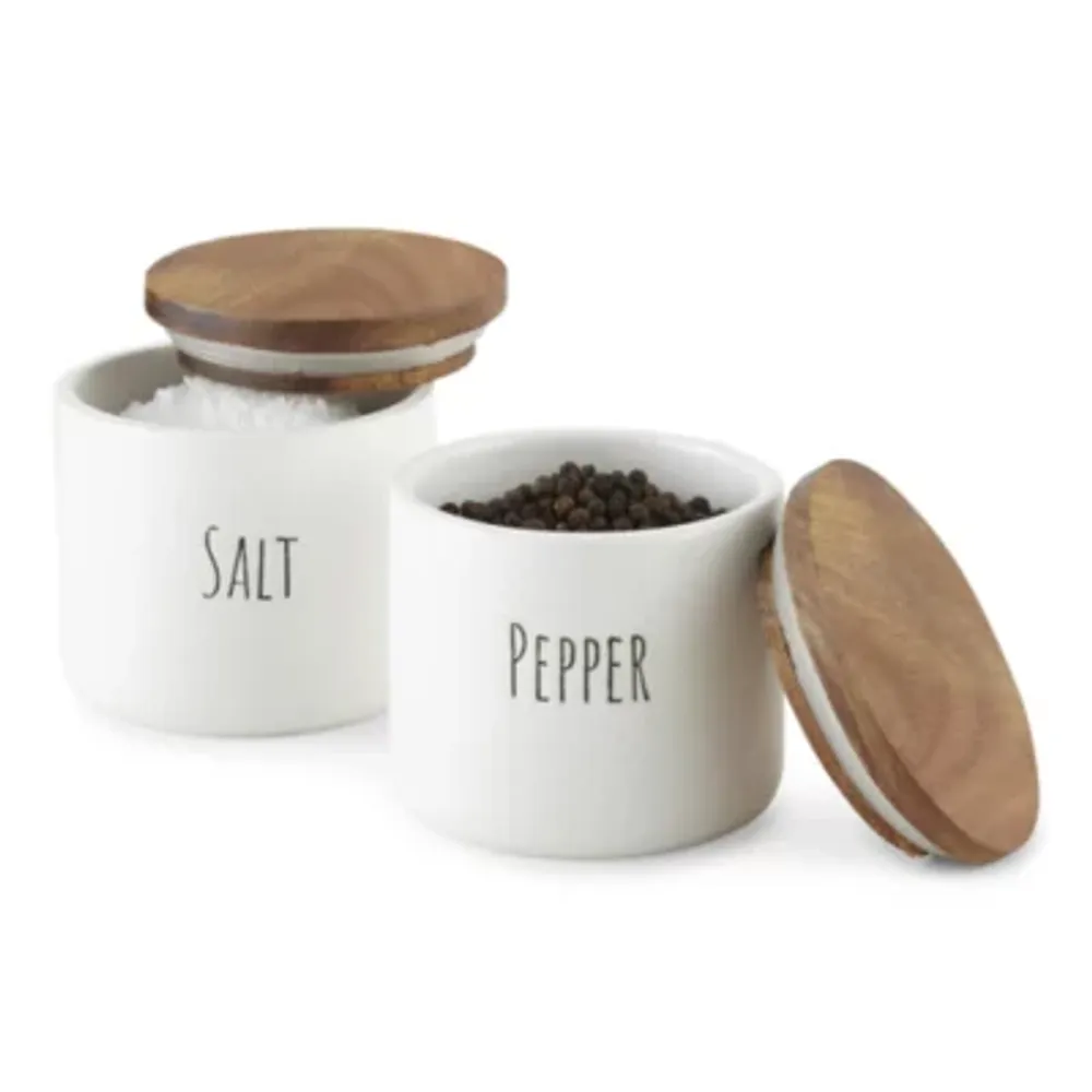 Home Expressions 2-pc. Salt and Pepper Jars