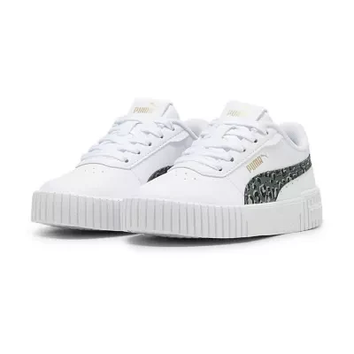 PUMA Girls Carina 2.0 Animal Sneakers