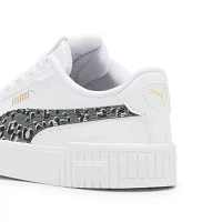 PUMA Girls Carina 2.0 Animal Sneakers