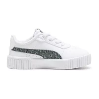 PUMA Girls Carina 2.0 Animal Sneakers