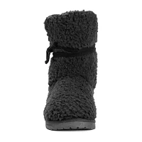 Muk Luks Womens Clementine Flat Heel Winter Boots