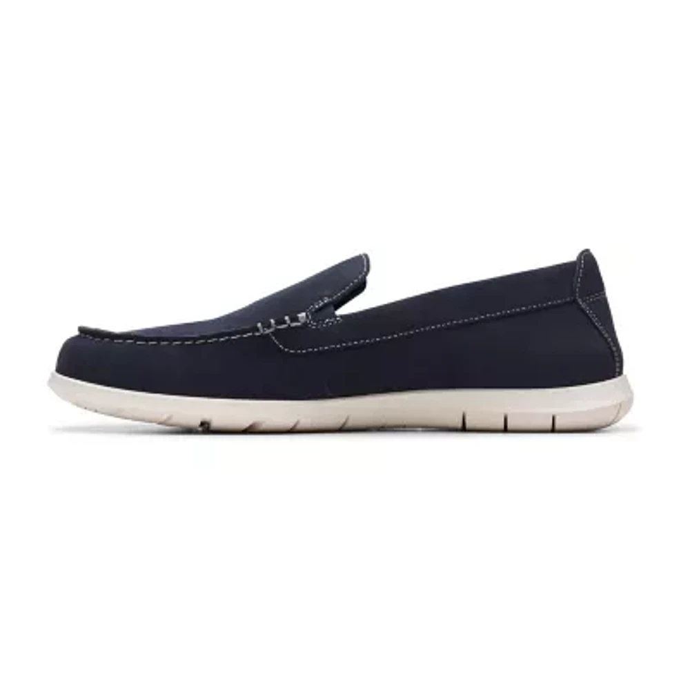 Clarks Mens Flexway Step Slip-On Shoe