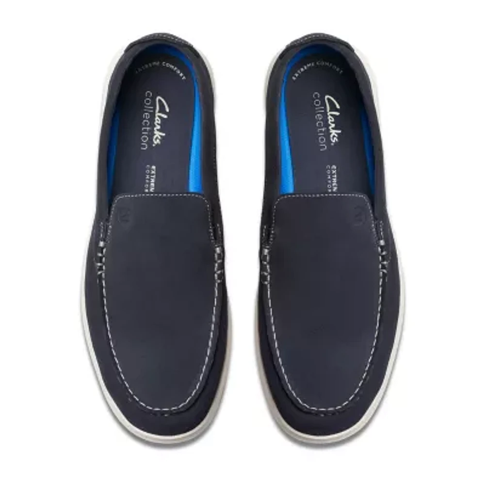 Clarks Mens Flexway Step Slip-On Shoe