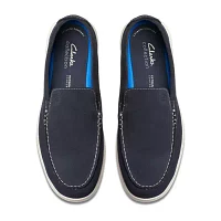 Clarks Mens Flexway Step Moc Closed Toe Slip-On Shoe