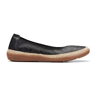 Clarks Womens Elaina Rae Ballet Flats