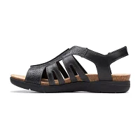 Clarks Womens April Belle Strap Sandals