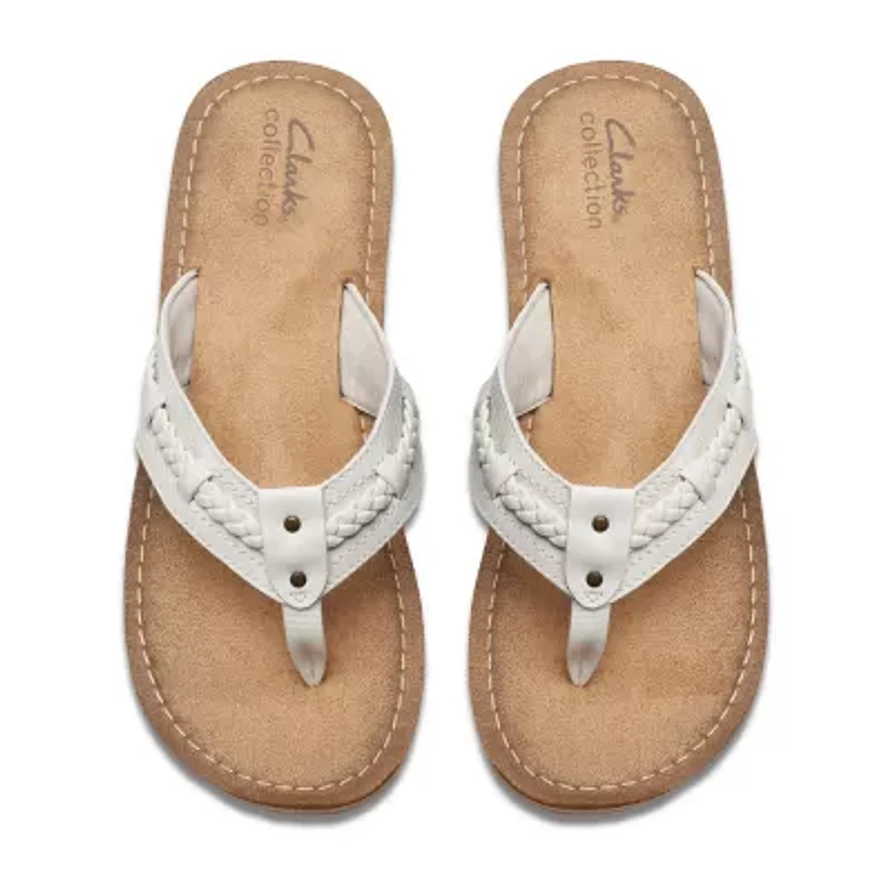 Clarks Womens Cloudsteppers Fenner Nerice Flip-Flops
