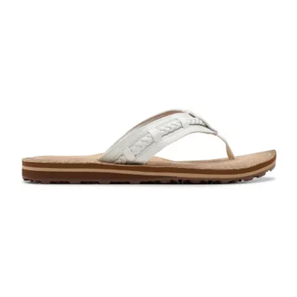 Clarks Womens Cloudsteppers Fenner Nerice Flip-Flops