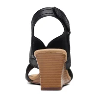 Clarks Womens Kyarra Aster Wedge Sandals