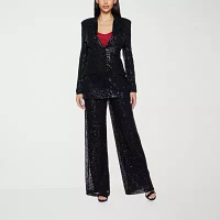 Premier Amour Sequin Womens Regular Fit Blazer