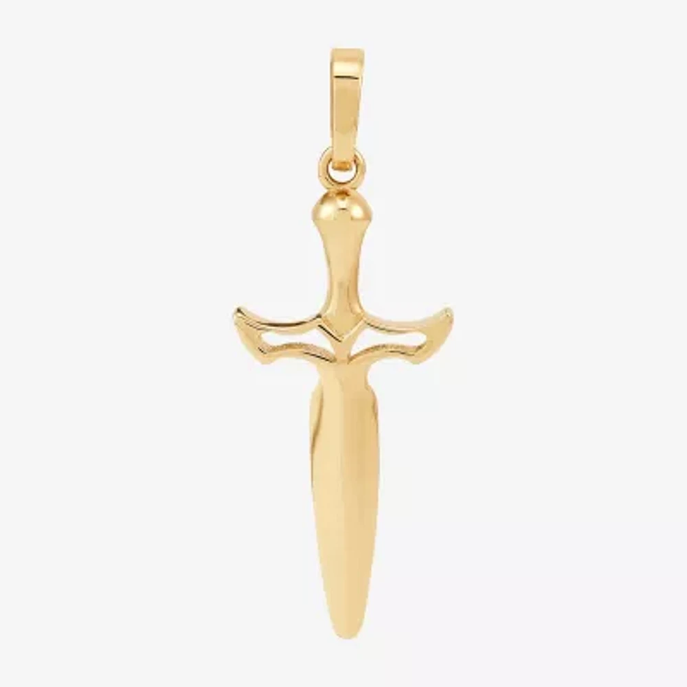 Mens 14K Gold Pendant