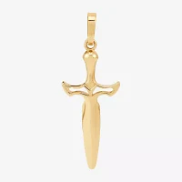 Mens 14K Gold Pendant