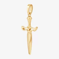 Mens 14K Gold Pendant