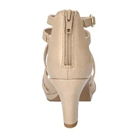 Easy Street Womens Crissa Stiletto Heel Pumps