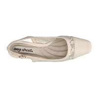 Easy Street Womens Fortune Block Heel Pumps
