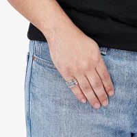 Dream; Explore; Discover Womens Sterling Silver Ring Sets