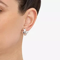 Sterling Silver 18mm Stud Earrings