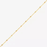 10K Gold 18 Inch Curb Chain Necklace