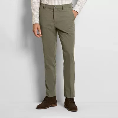 Van Heusen Mens Regular Fit Flat Front Pant