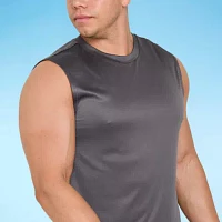 St. John's Bay Mens Sleeveless Swim Shirt Big and Tall