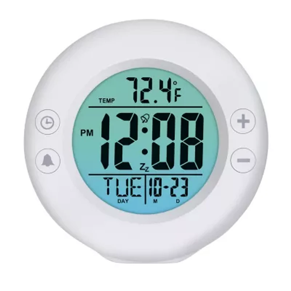 Westclox White Alarm Clock