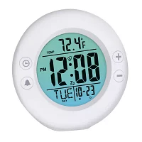 Westclox White Alarm Clock