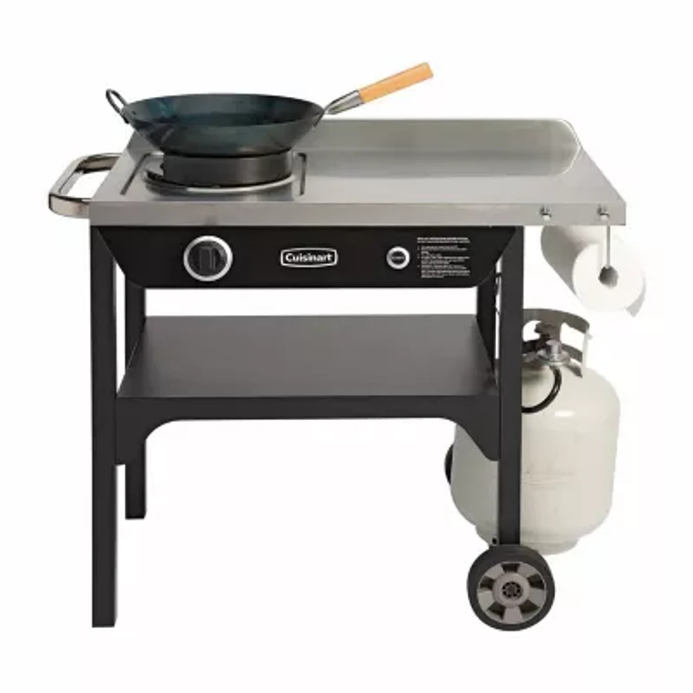 Cuisinart Outdoor Stainless Steel Wok Cooking Station