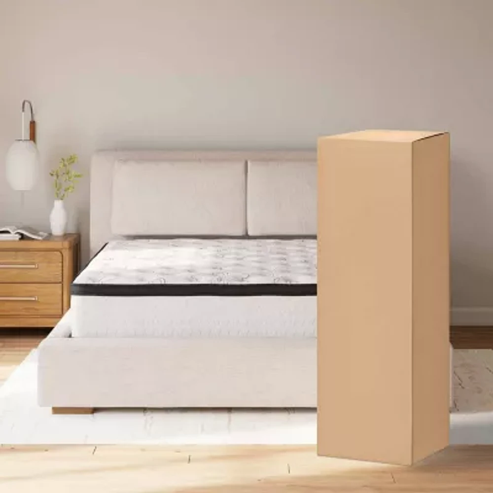 Signature Design by Ashley Chime 12" Plush Hybrid Mattress a Box